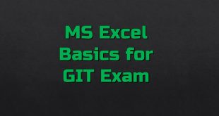 Excel Basics