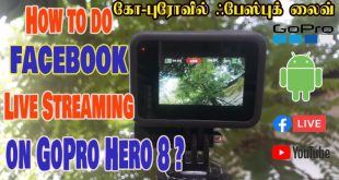 Live Streaming using GoPro Hero 8