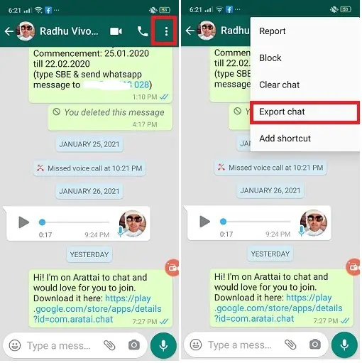 Telegram made it easy to import WhatsApp chats