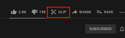 Clip feature has arrived on YouTube
