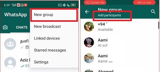 How to create a one-man Group on Whatsapp?
